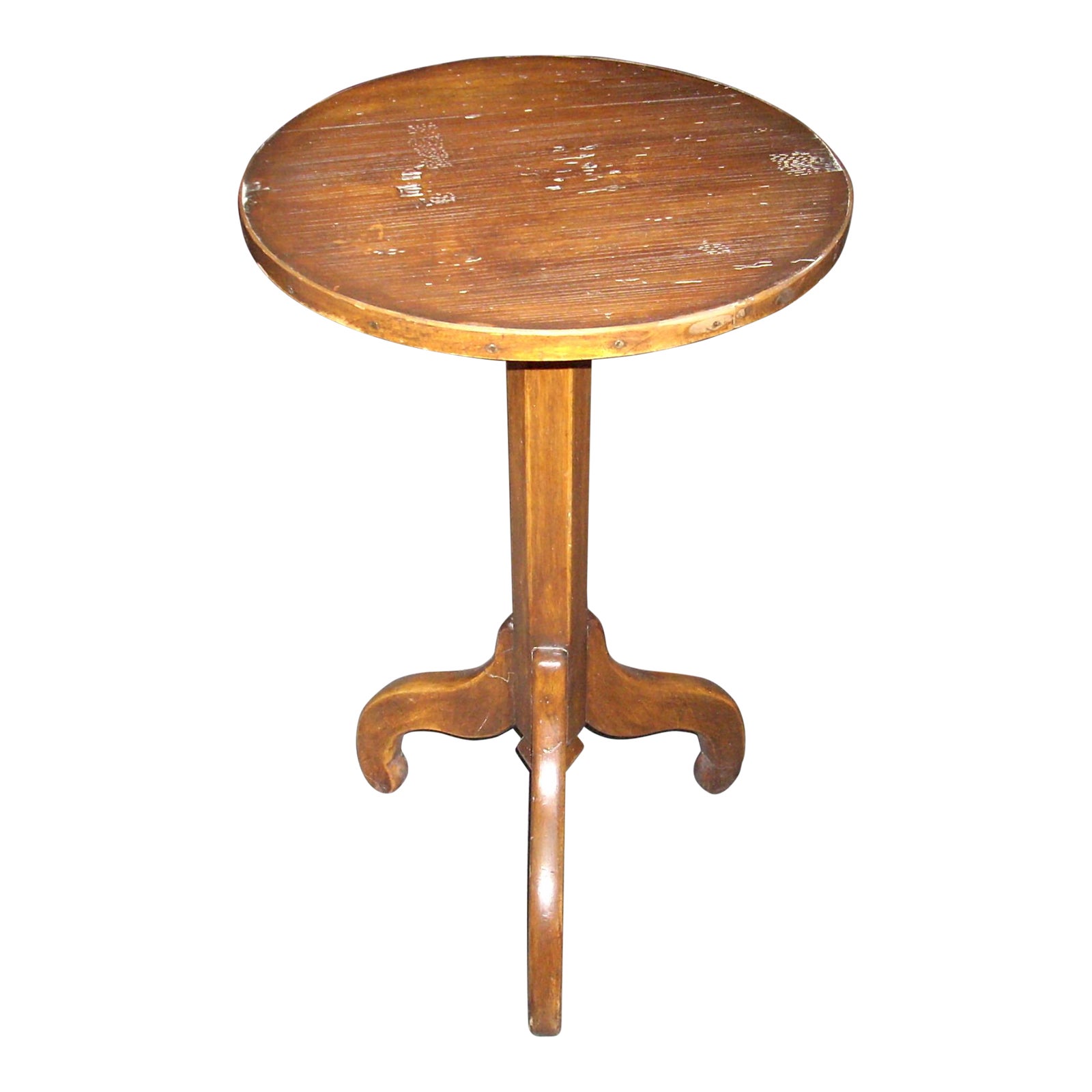 Mid Century French Candle Table HandCarved Chairish