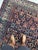 Cotton-Candy Hydrangea with Protective Evil Eye Antique Bibikkibad Rug 8.7 x 11.9 For Sale In Milwaukee - Image 6 of 14
