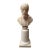 19th Century Italian Antique Carved Alabaster Grand Tour Portrait Bust of Michelangelo Buonarroti For Sale