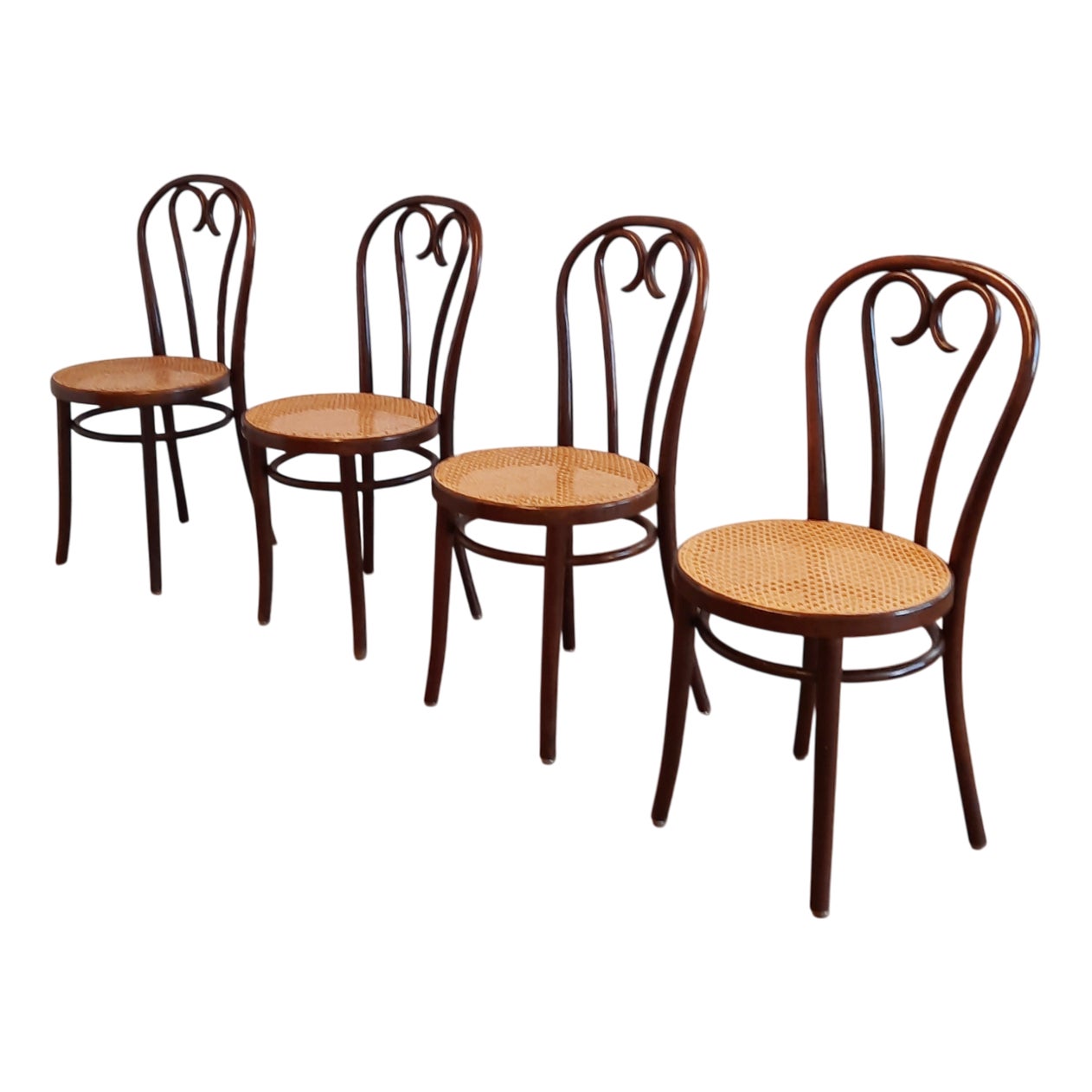 Romanian Bentwood Chairs by Michael Thonet, 1970s, Set of