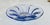 Mid-Century Modern 1950s Biomorphic Murano Blue & Clear Centerpiece Bowl For Sale - Image 3 of 12
