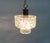 Silver Mid-Century Metal and Glass Pendant Lamp attributed to Kalmar Franken, 1960s For Sale - Image 8 of 18