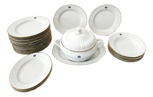 Porcelain Dinner Service from Royal Kent Fine Porcelain, Set of 31