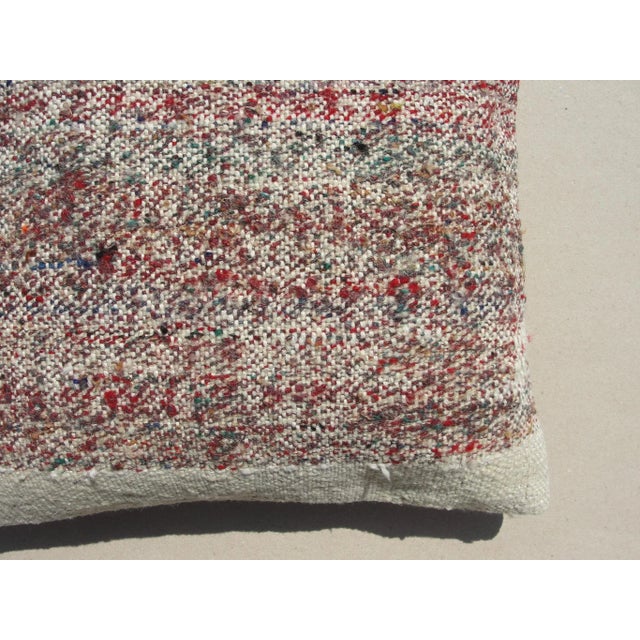 Textile Vintage Turkish Kilim Pillow Cover For Sale - Image 7 of 13