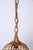 French Riviera Round Pendant in Rattan and Wicker, Italy, 1970s For Sale - Image 10 of 12