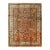 Rustic Coral Tribal Allover Turkish Oushak Design Room Size Mohair Rug Carpet For Sale