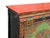 Tibetan Style Lotus Green Geometric Graphic Credenza Storage Cabinet For Sale - Image 9 of 11