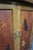 Mission Arts & Crafts Style Quarter-Sawn Oak Media Cabinet With Emile Gallé Inspired Marquetry Inlay For Sale - Image 9 of 15