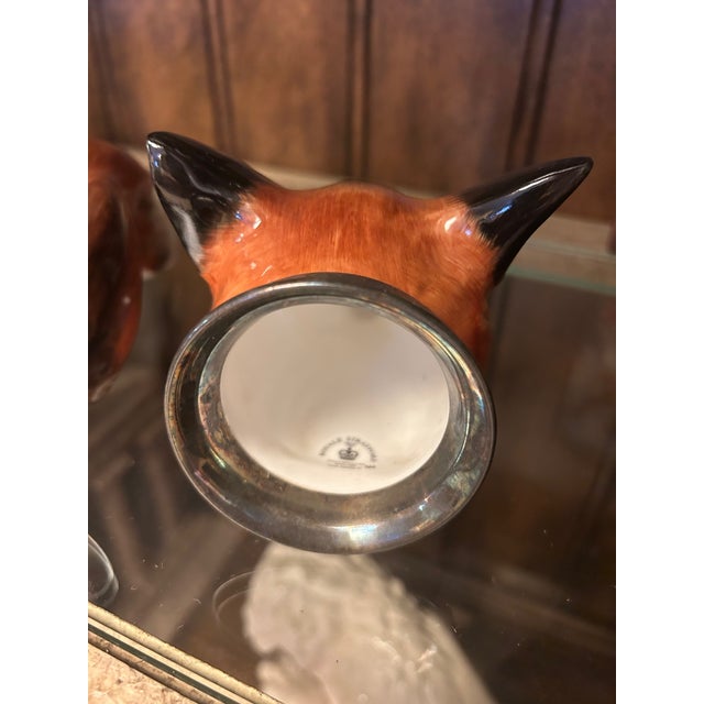 Metal Royale Stratford Fox Stirrup Cup For Sale - Image 7 of 7