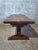 An authentic monastery or rustic-style coffee table, a remarkable example of 19th-century french rural furniture in the...