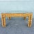 Boho Chic Boho Chic Woven Wicker Glass Top Square Coffee Table For Sale - Image 3 of 8