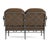 Brown Jordan Brown Jordan Calcutta Loveseat, Mica frame with Fusion Moccasian fabric For Sale - Image 4 of 11