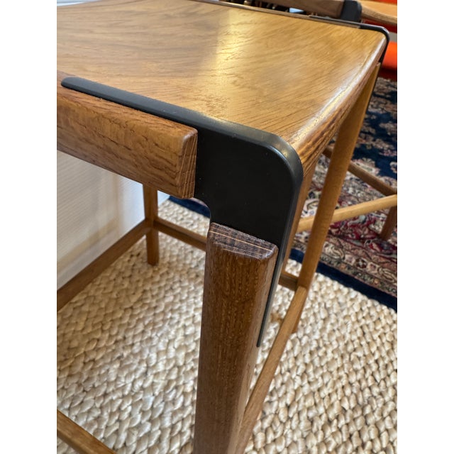 Wood Fyrn DeHaro Counter Stools, Set of Four For Sale - Image 7 of 12
