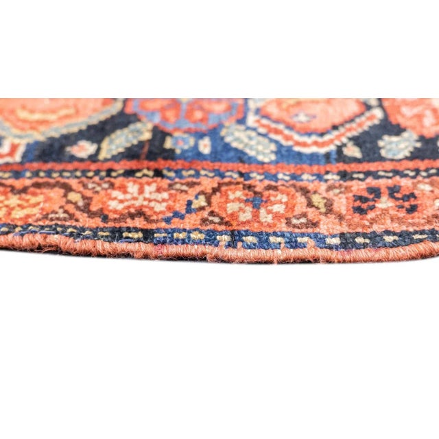 Red Antique Malayer Rug 5' x 6'5'' For Sale - Image 8 of 12