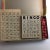 Mid-Century Modern 1940s Vintage Bingo Set For Sale - Image 3 of 5