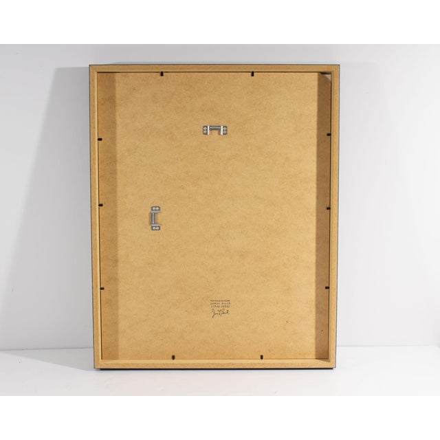 Cream Graphite Portrait Drawing of a Woman by James L. Bruch For Sale - Image 8 of 8