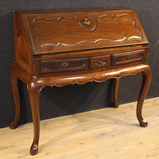 Antique Spanish Secretaire, 1850 For Sale - Image 14 of 14