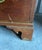 Brown Georgian-Style 5-Drawer Chest With Oval Bail Pulls & Bracket Feet For Sale - Image 8 of 8