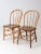 Pair Antique Farmhouse Windsor Dining Chairs For Sale - Image 6 of 9