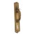 Vintage 10.125 In. French Brass Door Pull For Sale