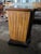 1960s Century Furniture Walnut Flip-Top Bar Cabinet Server With Black Laminate For Sale - Image 14 of 15