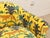 Yellow Vintage Postmodern Yellow Jungle Print Barrel Lounge Chair For Sale - Image 8 of 12