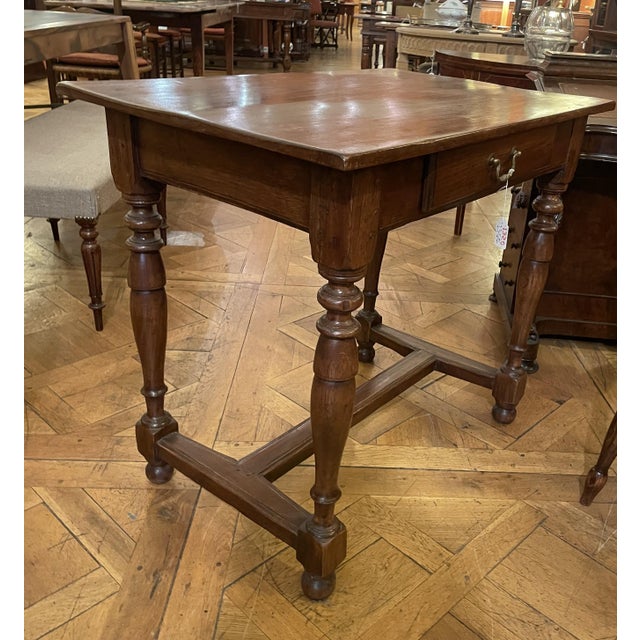 Wood Chestnut Desk, 19th Century For Sale - Image 7 of 12