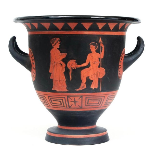 19th Century Grand Tour Style Ancient Greek Urn Copy For Sale - Image 10 of 10