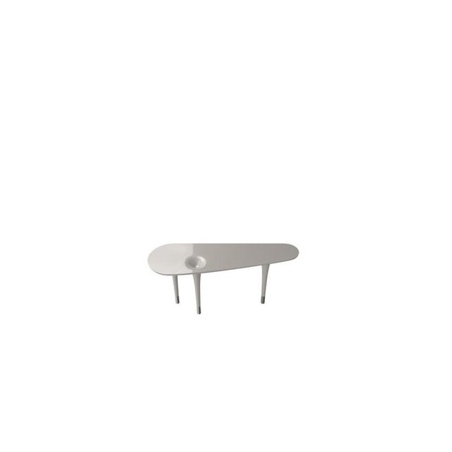 Not Yet Made - Made To Order Delphine Console Table with Popular Gray Lacquer Finish by Ultramobili For Sale - Image 5 of 12
