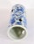 Early 20th Century Qing Style Chinese Blue and White Hat Stand For Sale - Image 4 of 13