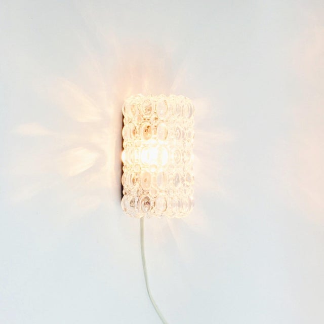 Mid-Century Bubble Glass Wall Light by Helena Tynell for Limburg, Germany, 1970s For Sale - Image 4 of 10