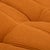 Togo Lounge Chair and Pouf in Orange Tissue by Michel Ducaroy for Ligne Roset, 1973, Set of 2 For Sale - Image 9 of 18