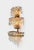 Metal Large French Wall Sconces in Brass and Crystal, 1940s, Set of 2 For Sale - Image 7 of 14