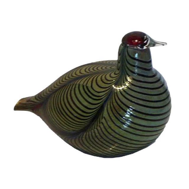 Mid-Century Finnish Art Glass by Oiva Toikka, 1970s For Sale