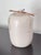 Vintage Organic Modern David Smyth Lidded Raku Vessel with Twig Detail – 9.5” Tall Description: An exceptional late-20th-...