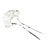 1898 Edwardian Sterling Silver English Hair Pin For Sale
