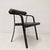 Vintage Black Armchairs with Armrests, 1980s, Set of 4, in Good conditions. Designed 1980 to 1989