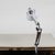 Silver Vintage Articulated Study Lamp, 1990s For Sale - Image 8 of 12