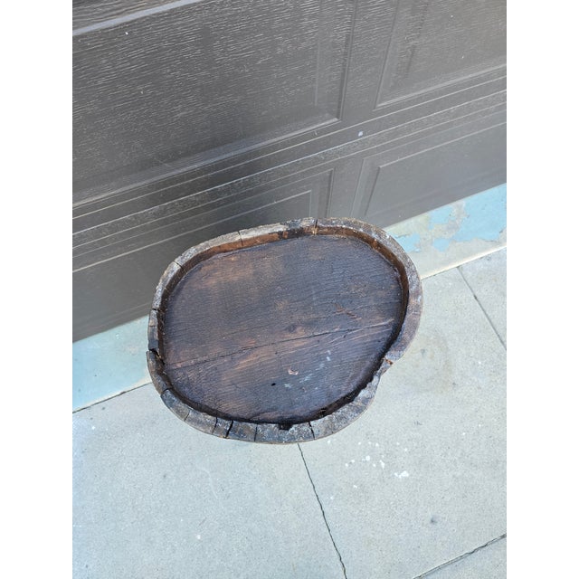 Vintage Storage or Grain Barrel For Sale - Image 10 of 11