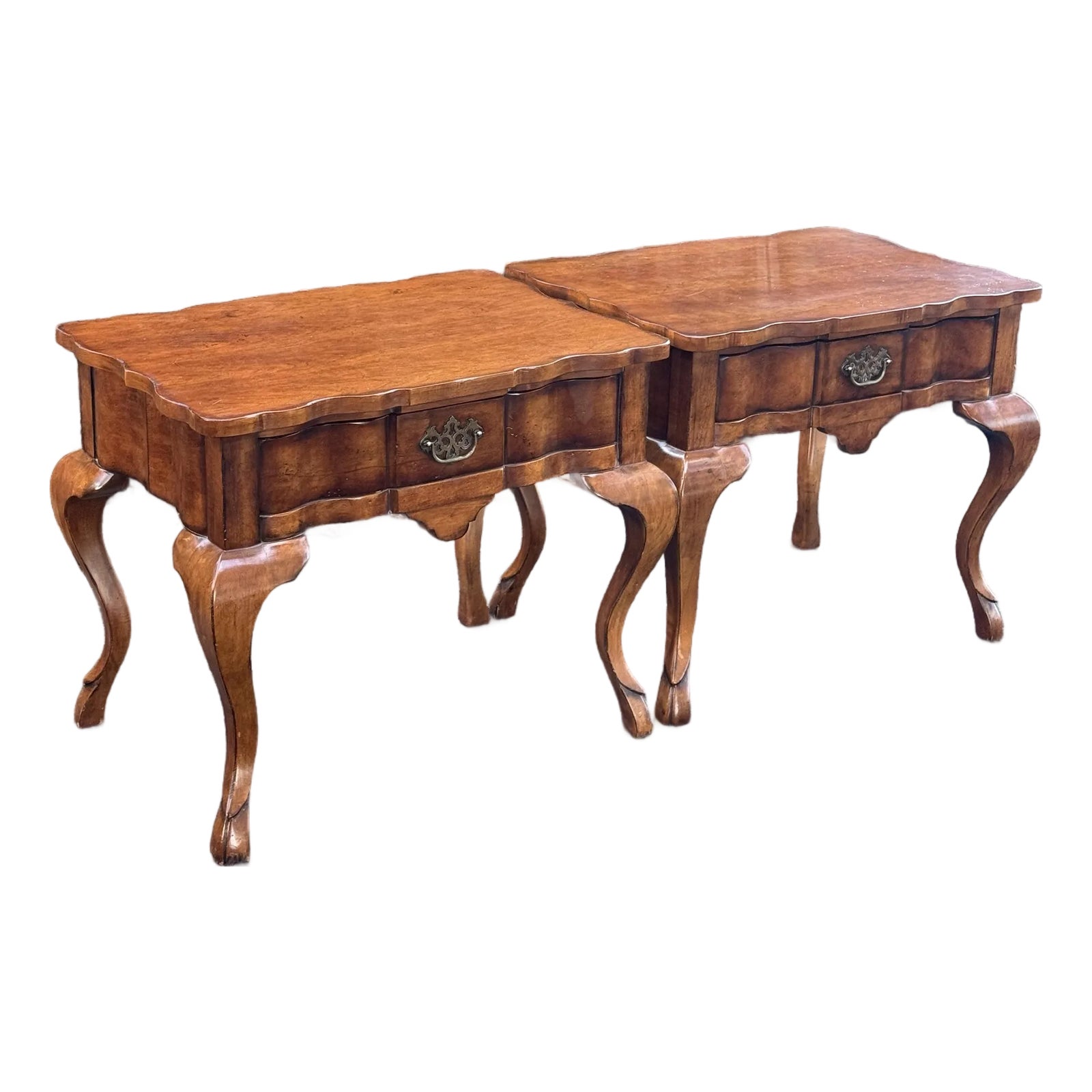 Century Furniture Serpentine Oversized Rustic “Chelsea” Chair Side ...