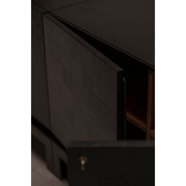 Vintage Brutalist Sideboard by J. Batenburg for Mi, 1970s For Sale - Image 12 of 18