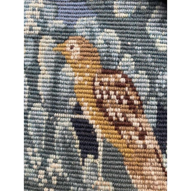 Vintage French Needlepoint Tapestry, 1970s For Sale - Image 14 of 17