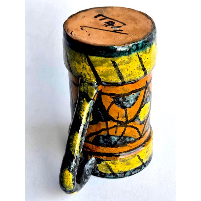 Aldo Londi Mid 20th Century Italian Ceramic Pitcher For Sale - Image 4 of 14
