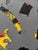 2020s Winifred Booth “Into the Vortex” Contemporary Yellow, Pink, and Grey Abstract Painting, 2024 For Sale - Image 5 of 9