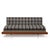 This is the ultra-rare GE77 daybed by Hans Wegner for Getama. The daybed has trundle which allows the piece to turn into a...