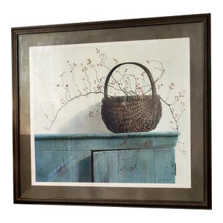Pauline Eblé Campanelli Framed Still Life Print With Wild Rose Berries, 35″ × 30″ For Sale