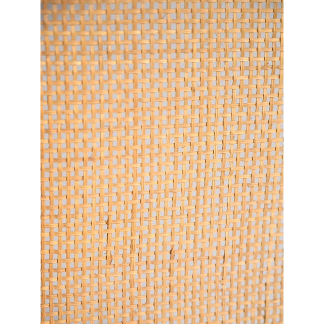 20th Century Scandinavian Folding Screen in Bamboo and Rattan, 1960s For Sale - Image 4 of 10
