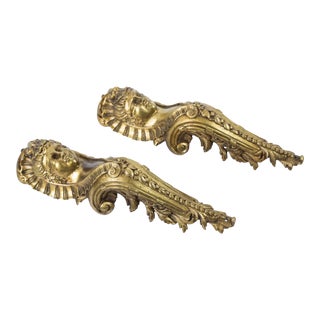 French Table Corners - a Pair For Sale