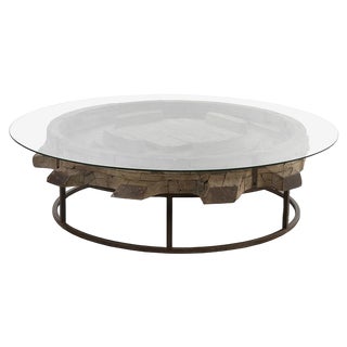 Industrial Coffee Table, 1920s For Sale
