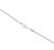 Mid 20th Century Tiffany & Co. 18k White Gold Feather Pendant Snake Chain Pendant Necklace For Sale - Image 5 of 6